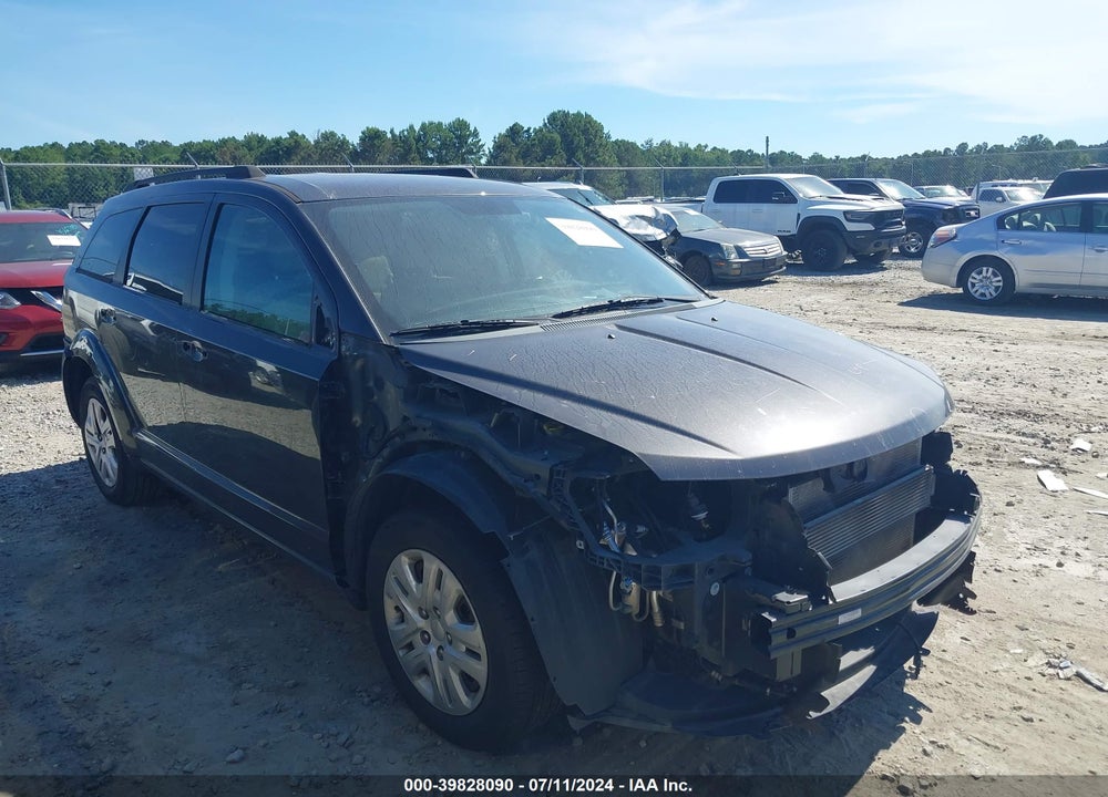 2016 DODGE JOURNEY SE VIN: 3C4PDCAB5GT185826