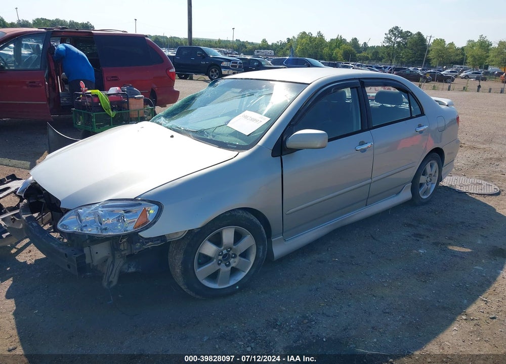 2003 TOYOTA COROLLA S VIN: 1NXBR32E83Z090872