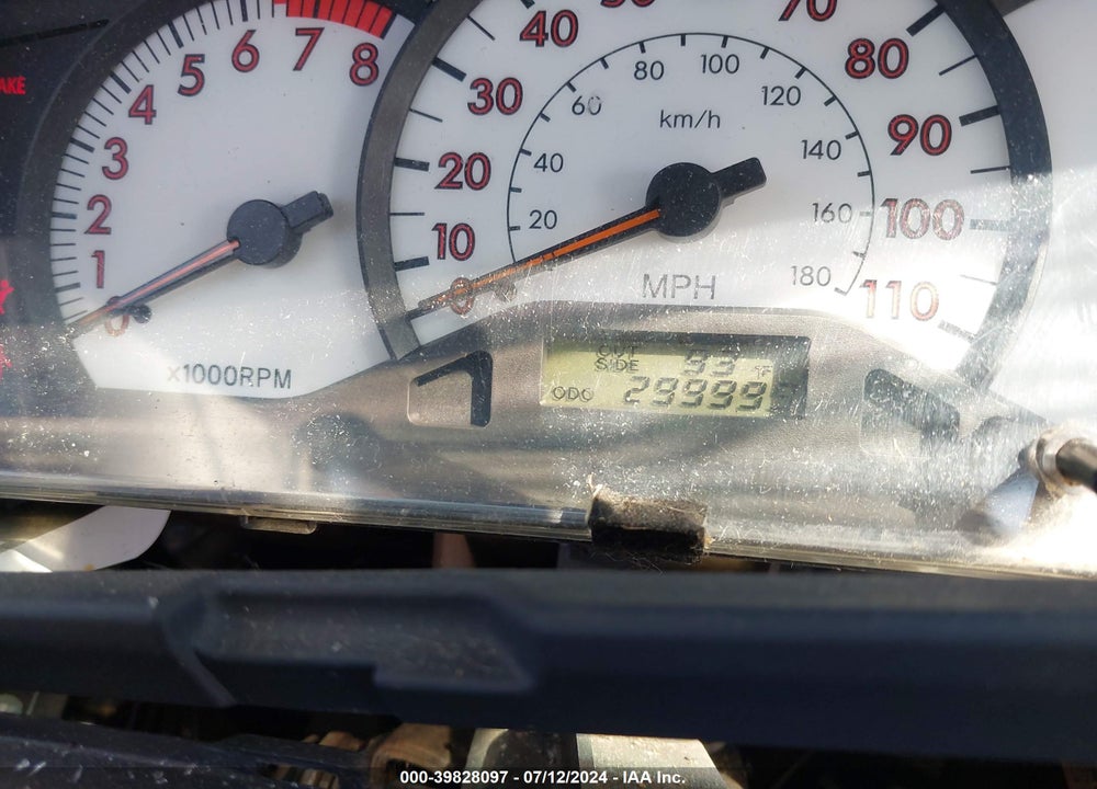 2003 TOYOTA COROLLA S VIN: 1NXBR32E83Z090872
