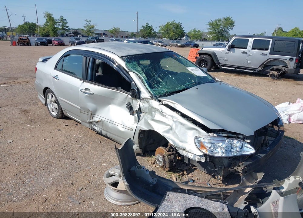 2003 TOYOTA COROLLA S VIN: 1NXBR32E83Z090872