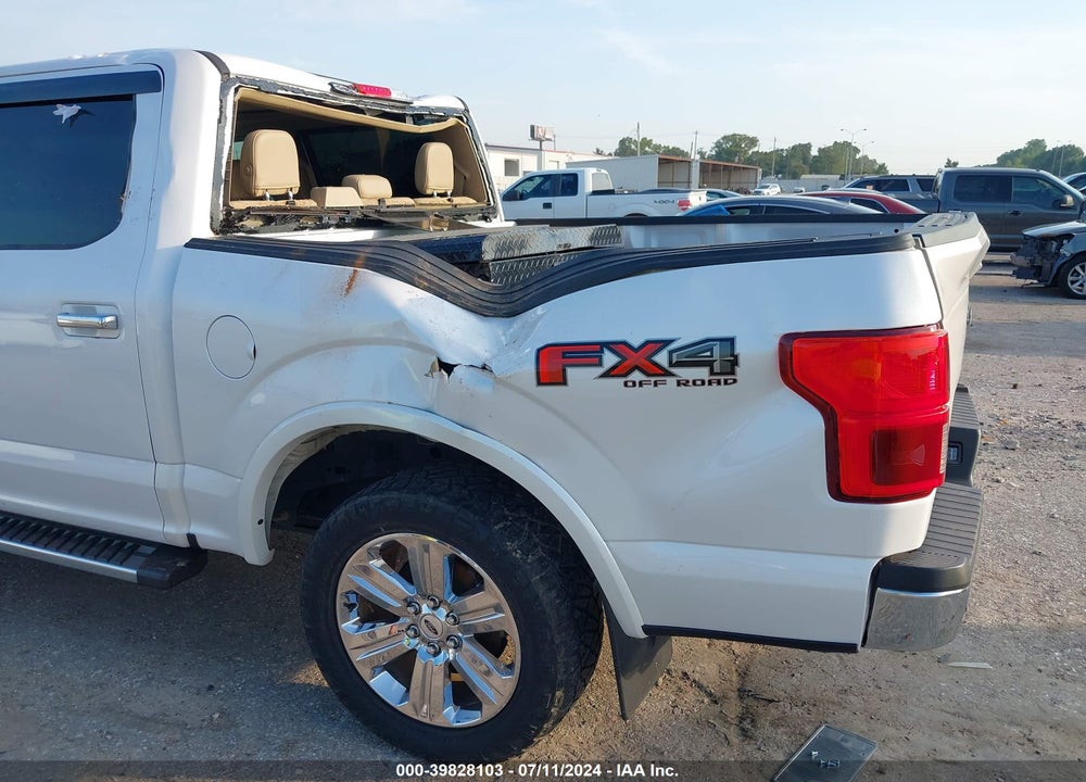 2019 FORD F-150 LARIAT VIN: 1FTEW1E56KKE20948