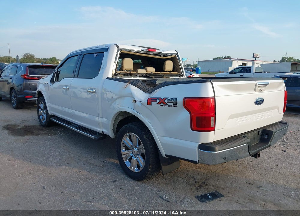 2019 FORD F-150 LARIAT VIN: 1FTEW1E56KKE20948
