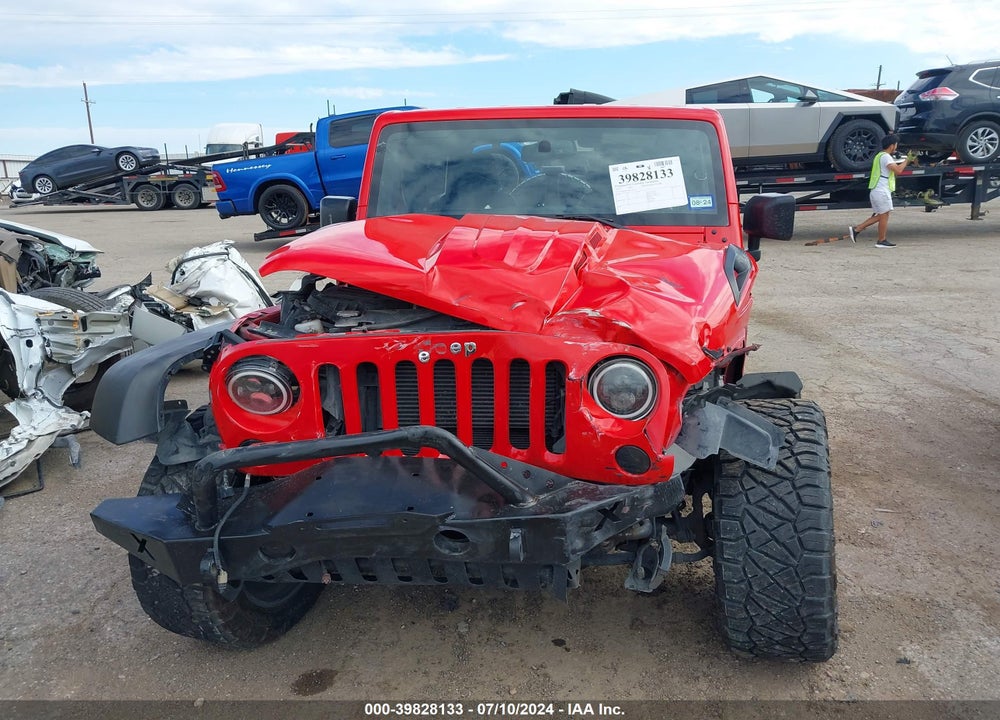 2016 JEEP WRANGLER UNLIMITED RUBICON VIN: 1C4BJWFG6GL120312