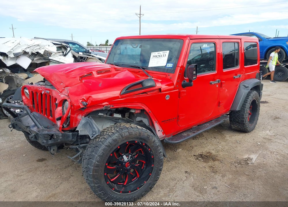 2016 JEEP WRANGLER UNLIMITED RUBICON VIN: 1C4BJWFG6GL120312