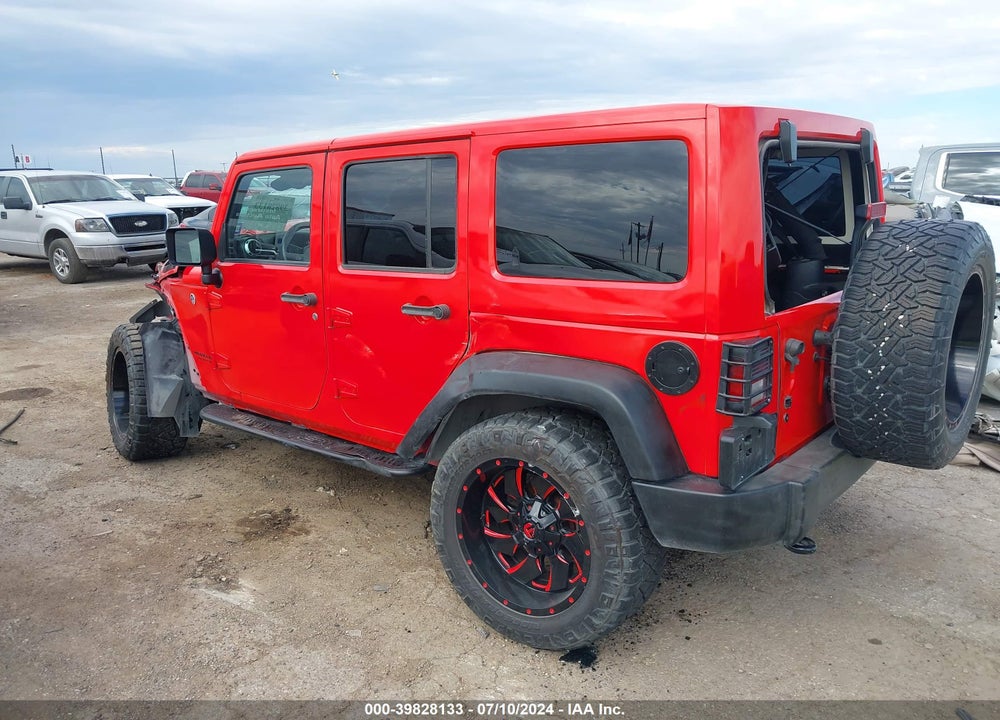 2016 JEEP WRANGLER UNLIMITED RUBICON VIN: 1C4BJWFG6GL120312