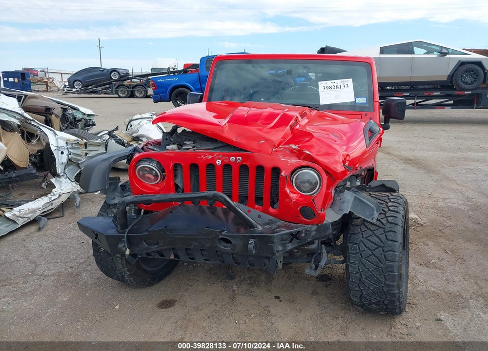 2016 JEEP WRANGLER UNLIMITED RUBICON VIN: 1C4BJWFG6GL120312