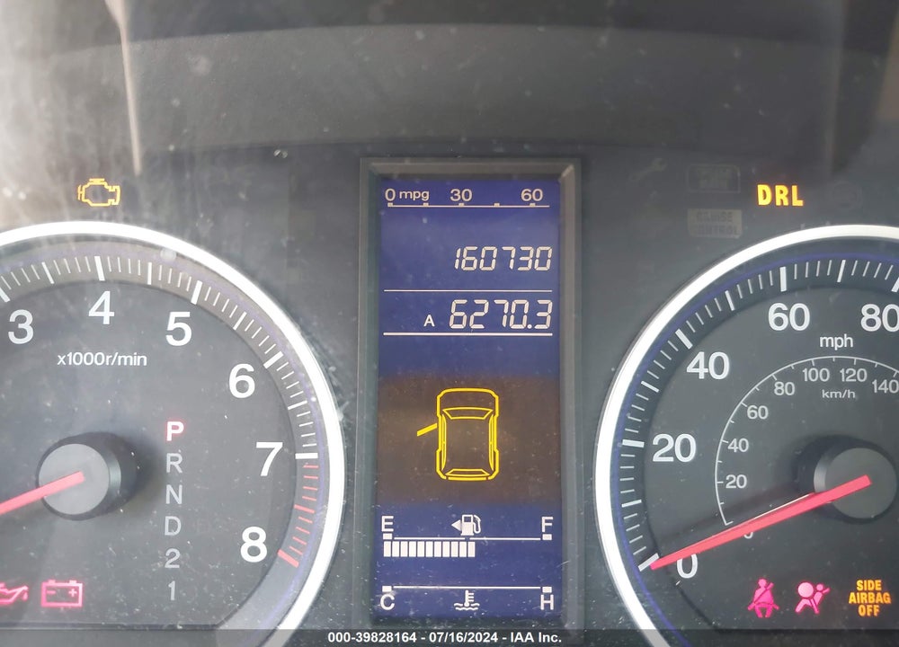 2011 HONDA CR-V LX VIN: 3CZRE3H38BG705100