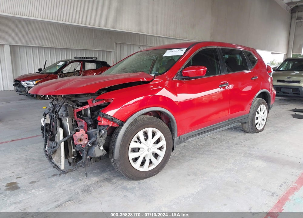 2017 NISSAN ROGUE S VIN: JN8AT2MT6HW390594