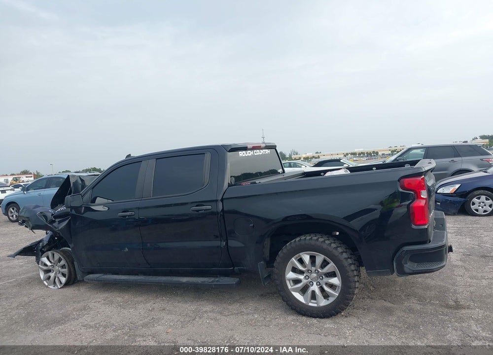 2021 CHEVROLET SILVERADO 1500 2WD SHORT BED CUSTOM VIN: 1GCPWBEK3MZ392329
