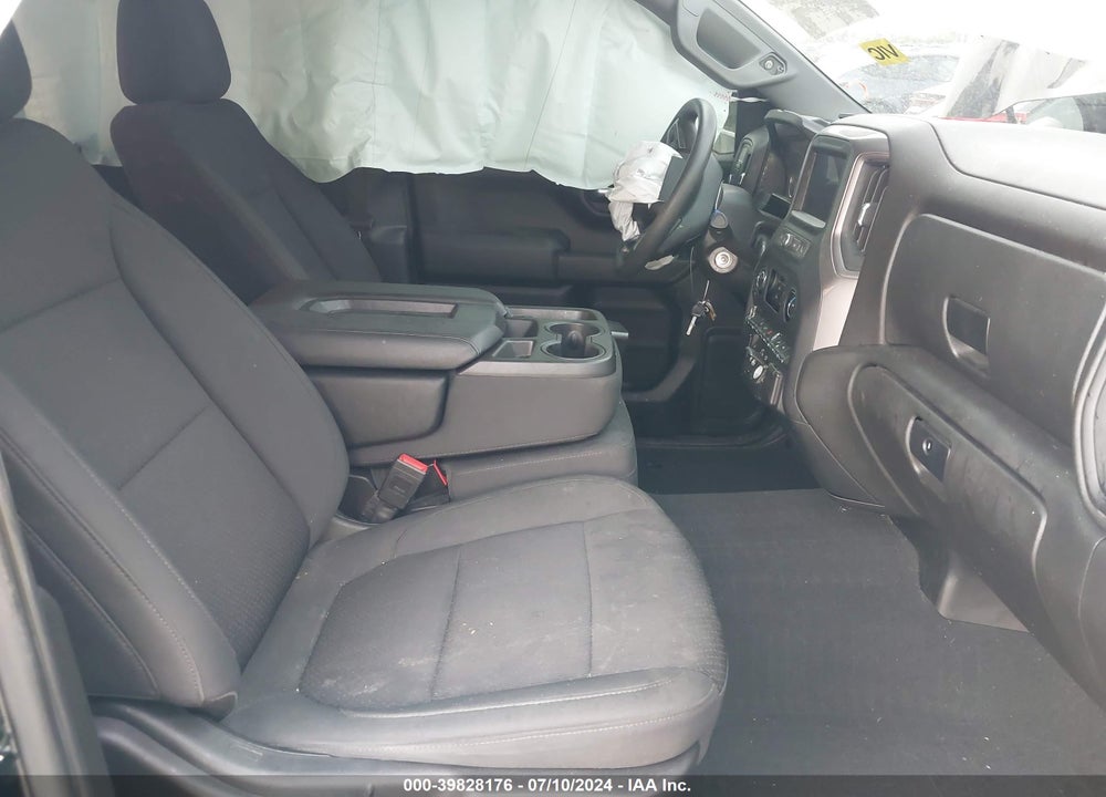 2021 CHEVROLET SILVERADO 1500 2WD SHORT BED CUSTOM VIN: 1GCPWBEK3MZ392329