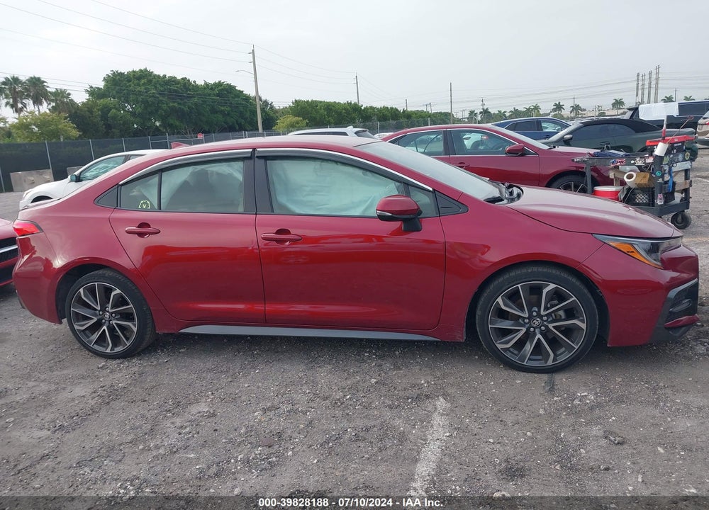 2022 TOYOTA COROLLA SE VIN: JTDS4MCE0NJ086827