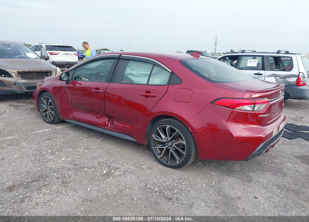 2022 TOYOTA COROLLA SE VIN: JTDS4MCE0NJ086827