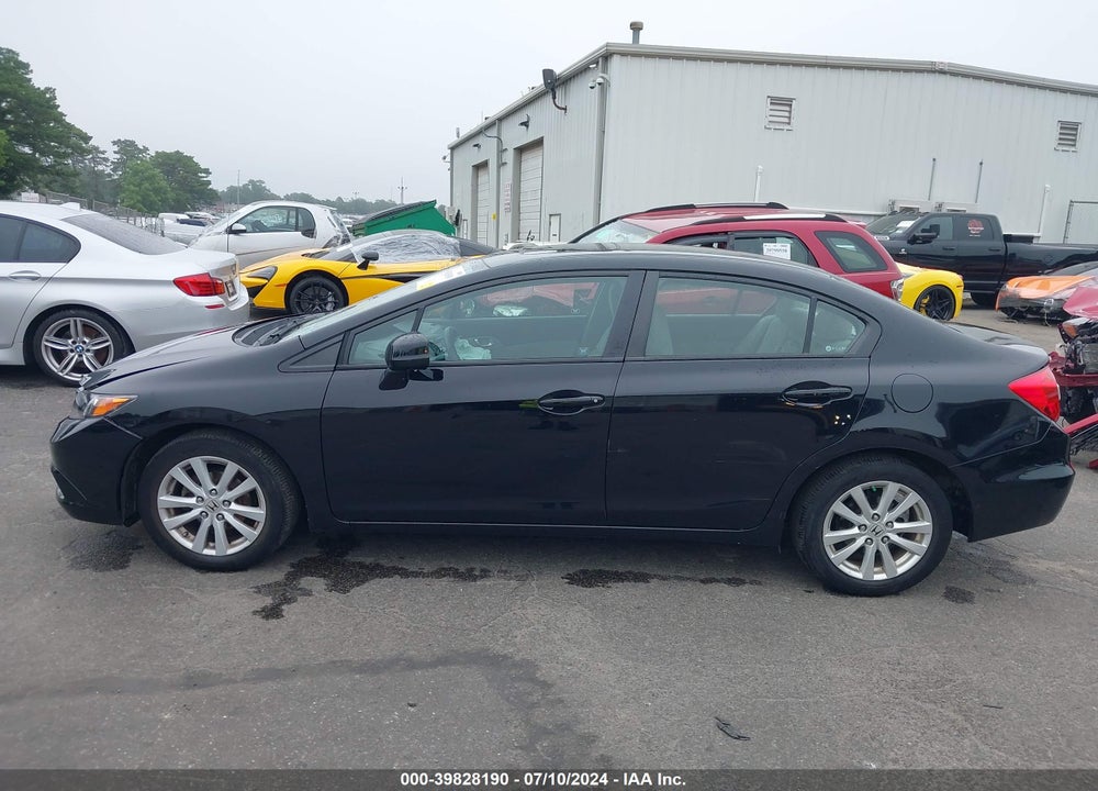 2012 HONDA CIVIC EX VIN: 19XFB2F88CE353336