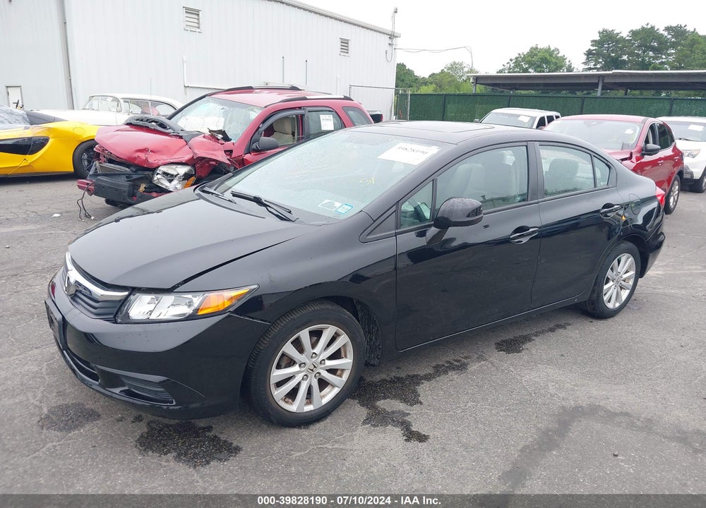 2012 HONDA CIVIC EX VIN: 19XFB2F88CE353336