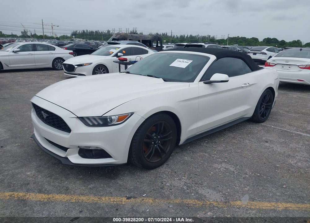 2017 FORD MUSTANG ECOBOOST PREMIUM VIN: 1FATP8UH0H5287545