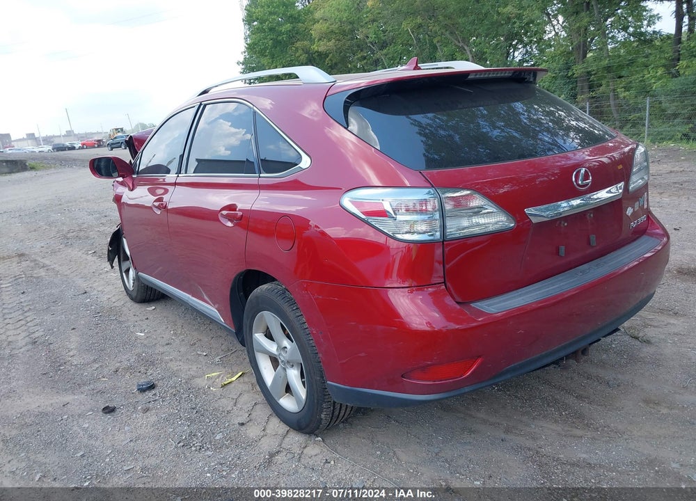 2011 LEXUS RX 350 VIN: 2T2BK1BA1BC098894