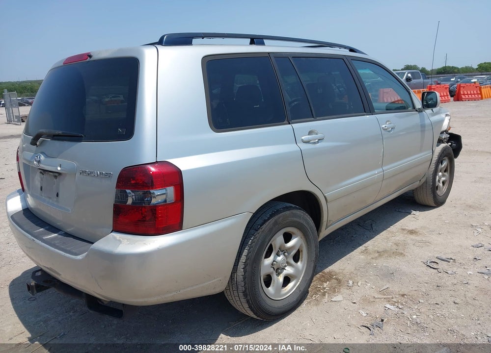 2006 TOYOTA HIGHLANDER VIN: JTEDD21A160151202