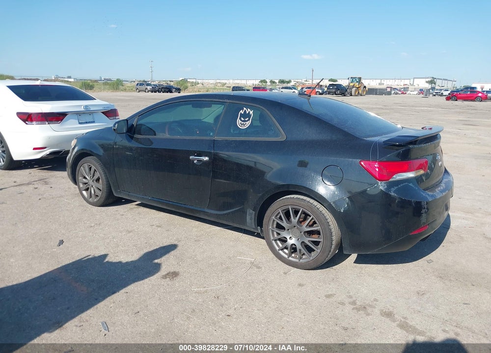 2011 KIA FORTE KOUP SX VIN: KNAFW6A34B5423784