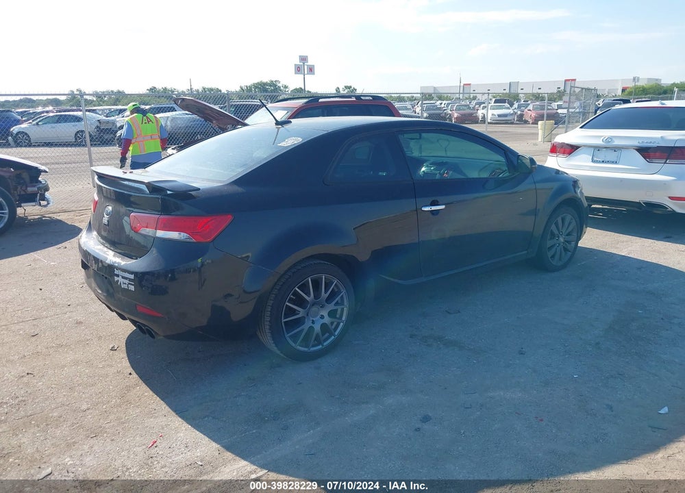 2011 KIA FORTE KOUP SX VIN: KNAFW6A34B5423784
