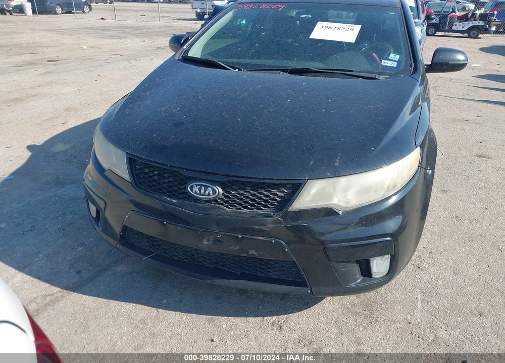 2011 KIA FORTE KOUP SX VIN: KNAFW6A34B5423784