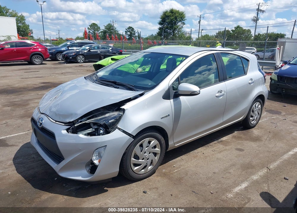 2015 TOYOTA PRIUS C ONE VIN: JTDKDTB39F1096199