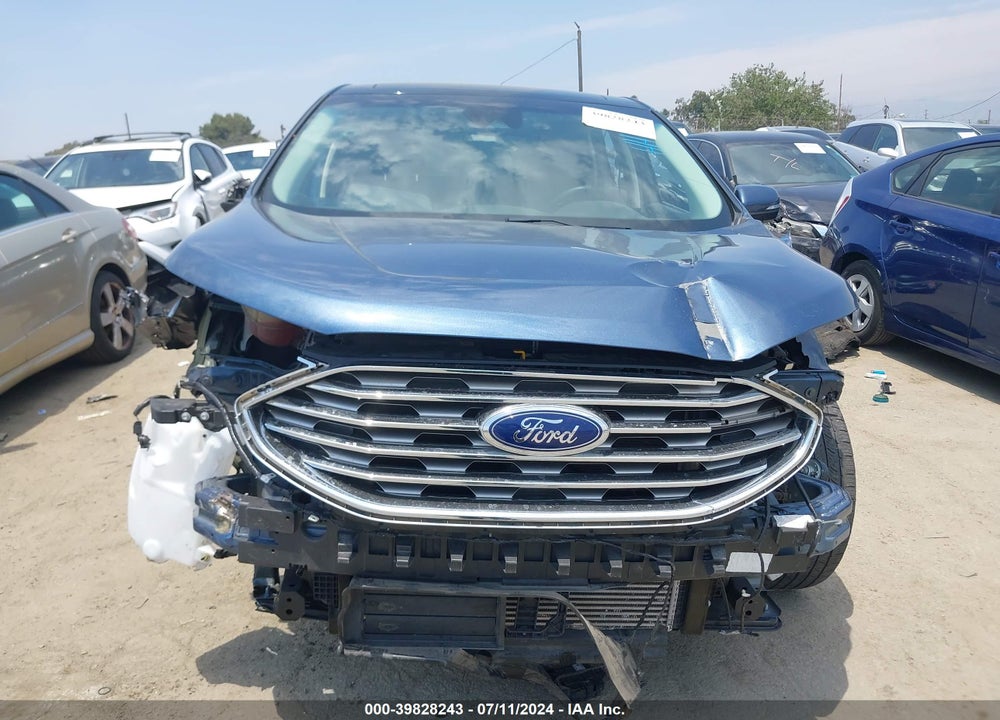 2019 FORD EDGE SEL VIN: 2FMPK3J96KBB88415