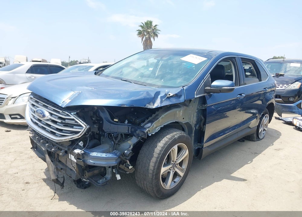 2019 FORD EDGE SEL VIN: 2FMPK3J96KBB88415