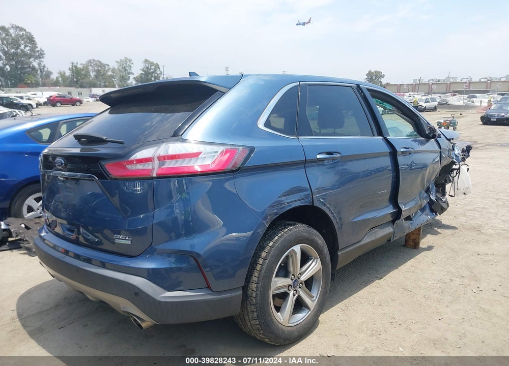 2019 FORD EDGE SEL VIN: 2FMPK3J96KBB88415