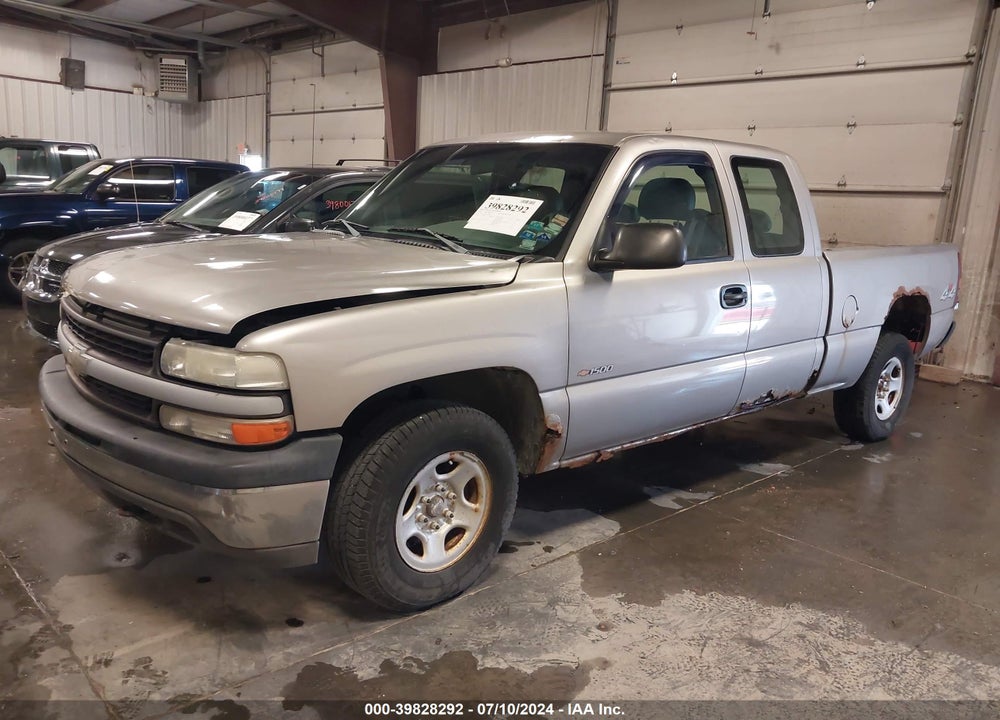 2002 CHEVROLET SILVERADO 1500 VIN: 2GCEK19V921349010