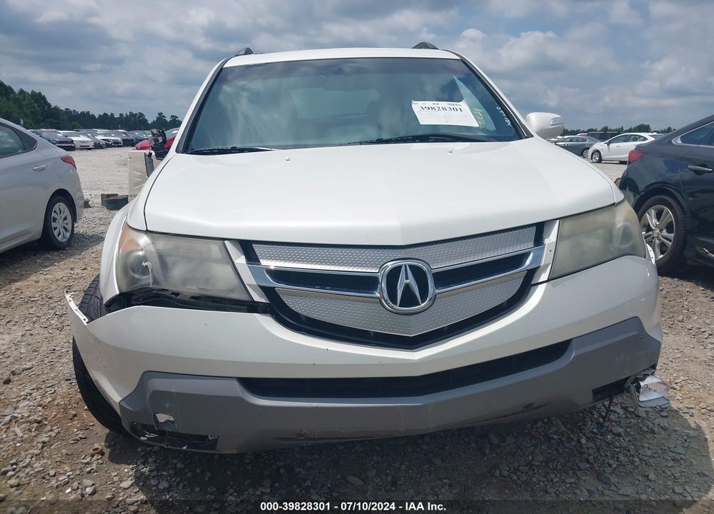 2008 ACURA MDX VIN: 2HNYD288X8H504585