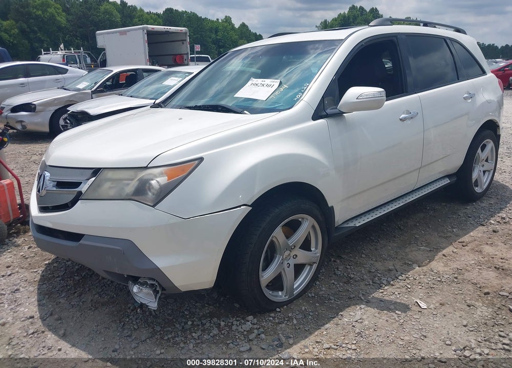 2008 ACURA MDX VIN: 2HNYD288X8H504585