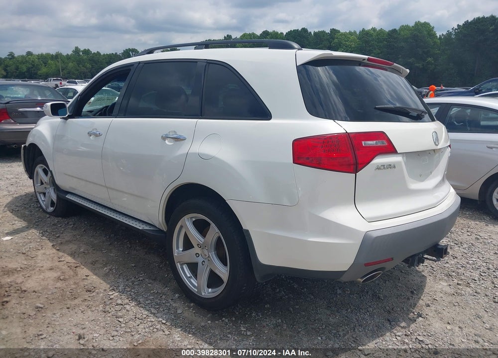 2008 ACURA MDX VIN: 2HNYD288X8H504585