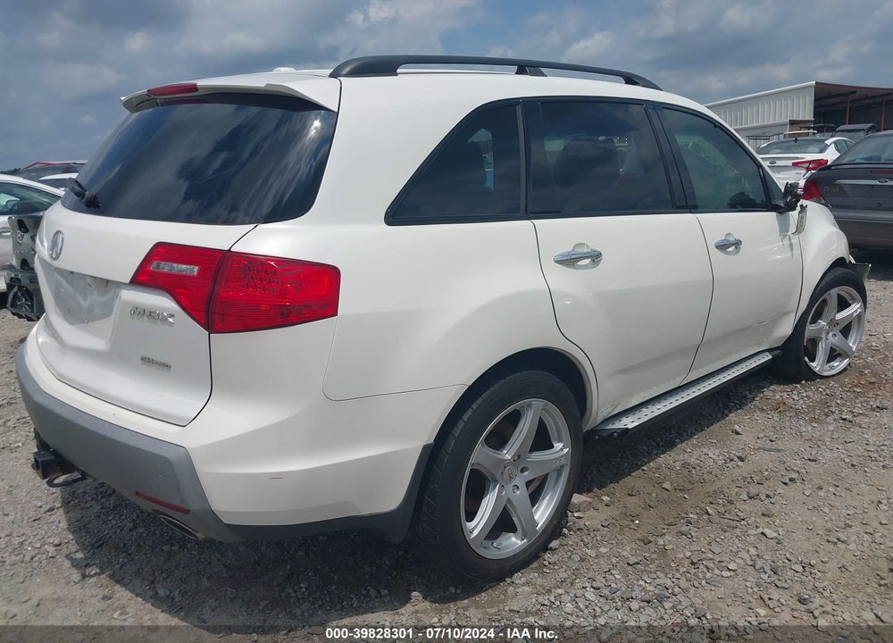 2008 ACURA MDX VIN: 2HNYD288X8H504585
