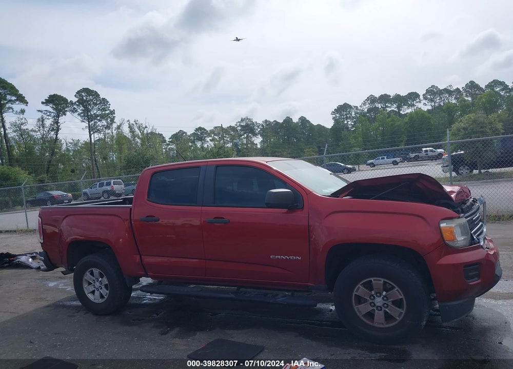 2016 GMC CANYON VIN: 1GTG5BEA8G1148124