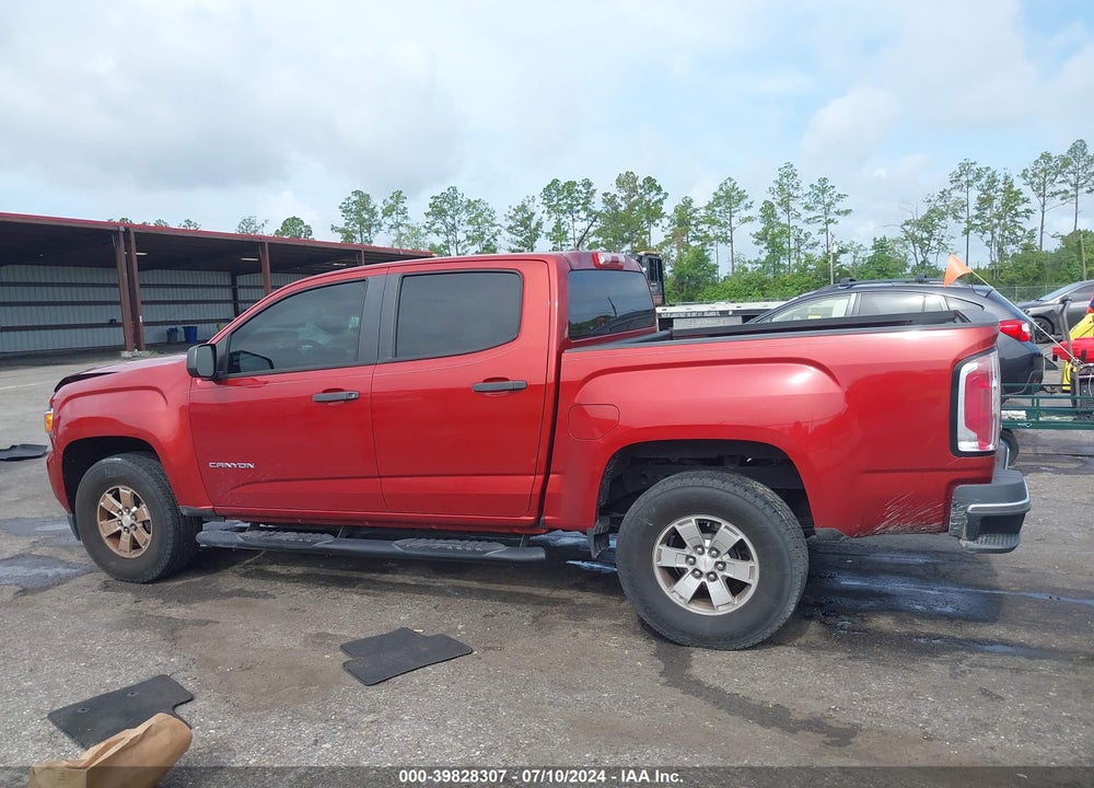 2016 GMC CANYON VIN: 1GTG5BEA8G1148124