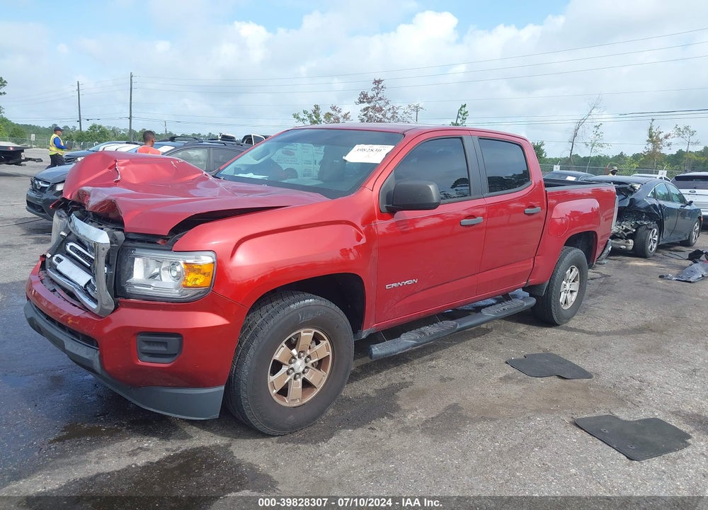 2016 GMC CANYON VIN: 1GTG5BEA8G1148124