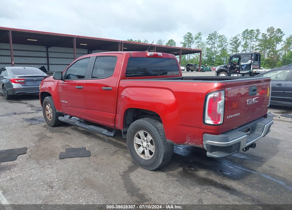 2016 GMC CANYON VIN: 1GTG5BEA8G1148124