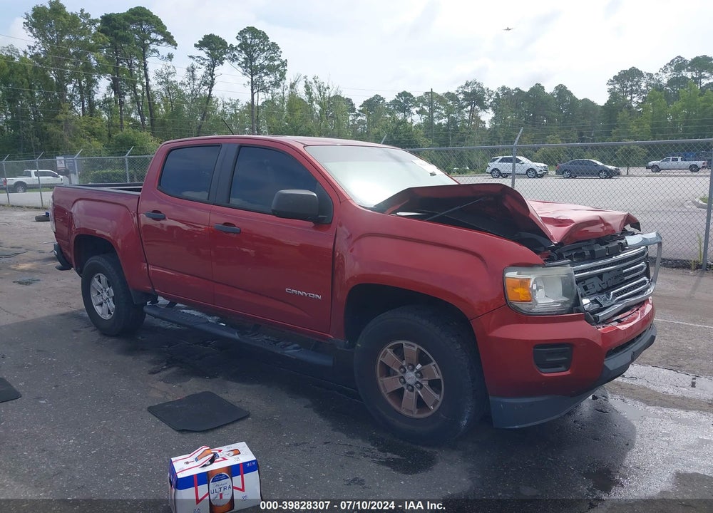 2016 GMC CANYON VIN: 1GTG5BEA8G1148124