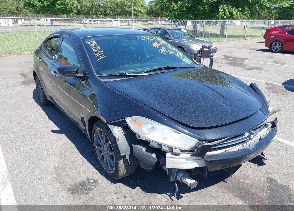 2014 DODGE DART LIMITED VIN: 1C3CDFCB6ED693176
