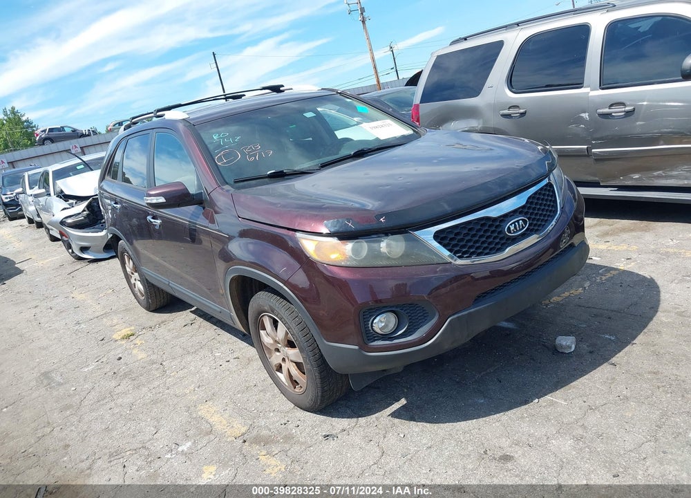 2012 KIA SORENTO LX VIN: 5XYKT3A60CG241091
