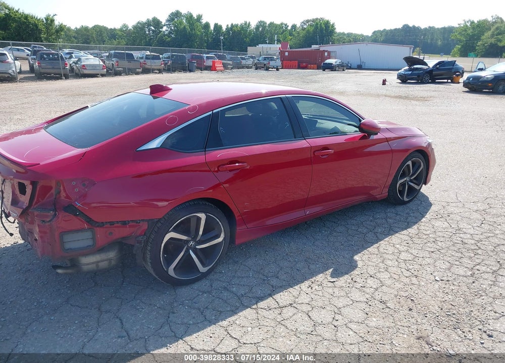 2019 HONDA ACCORD SPORT VIN: 1HGCV1F3XKA071212