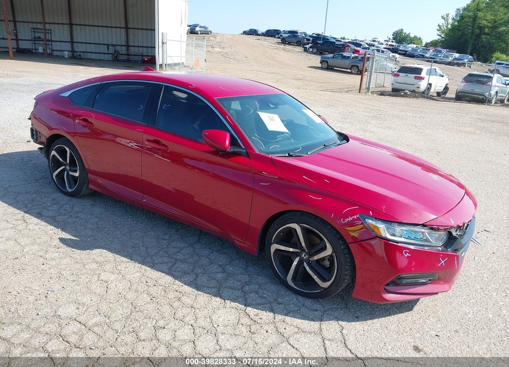 2019 HONDA ACCORD SPORT VIN: 1HGCV1F3XKA071212
