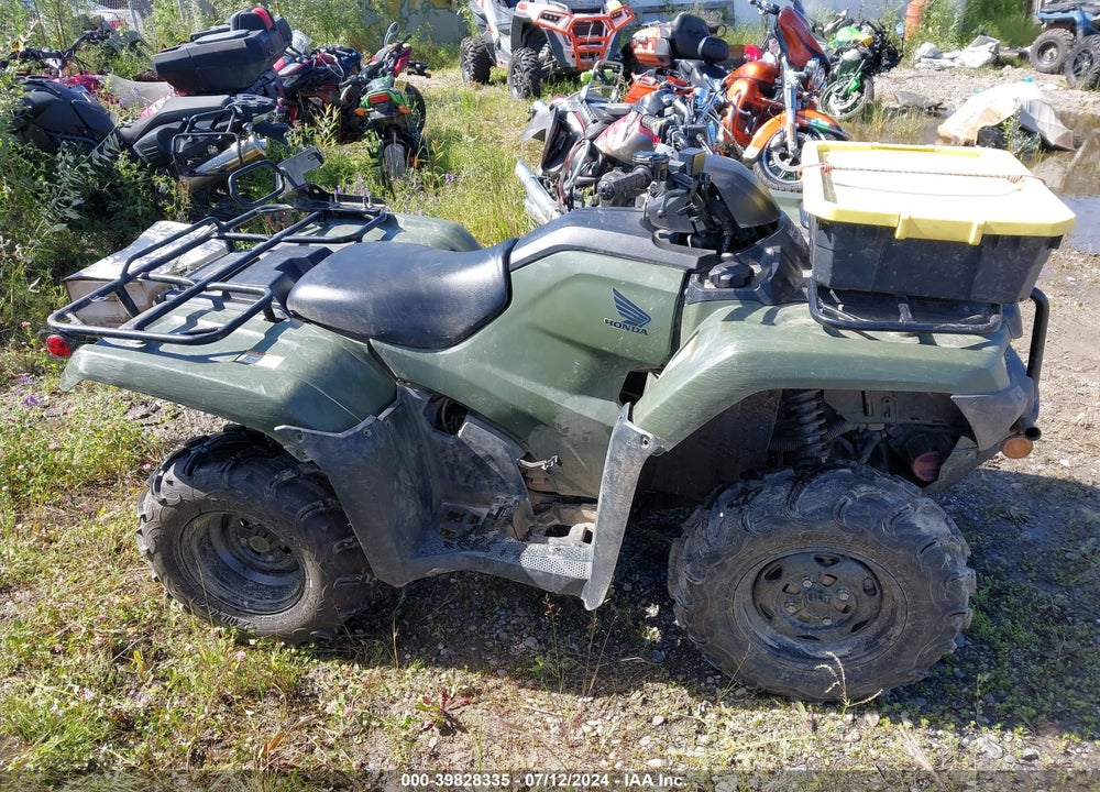 2019 HONDA TRX420 FM VIN: 1HFTE4033K4506763