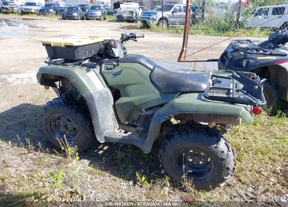 2019 HONDA TRX420 FM VIN: 1HFTE4033K4506763