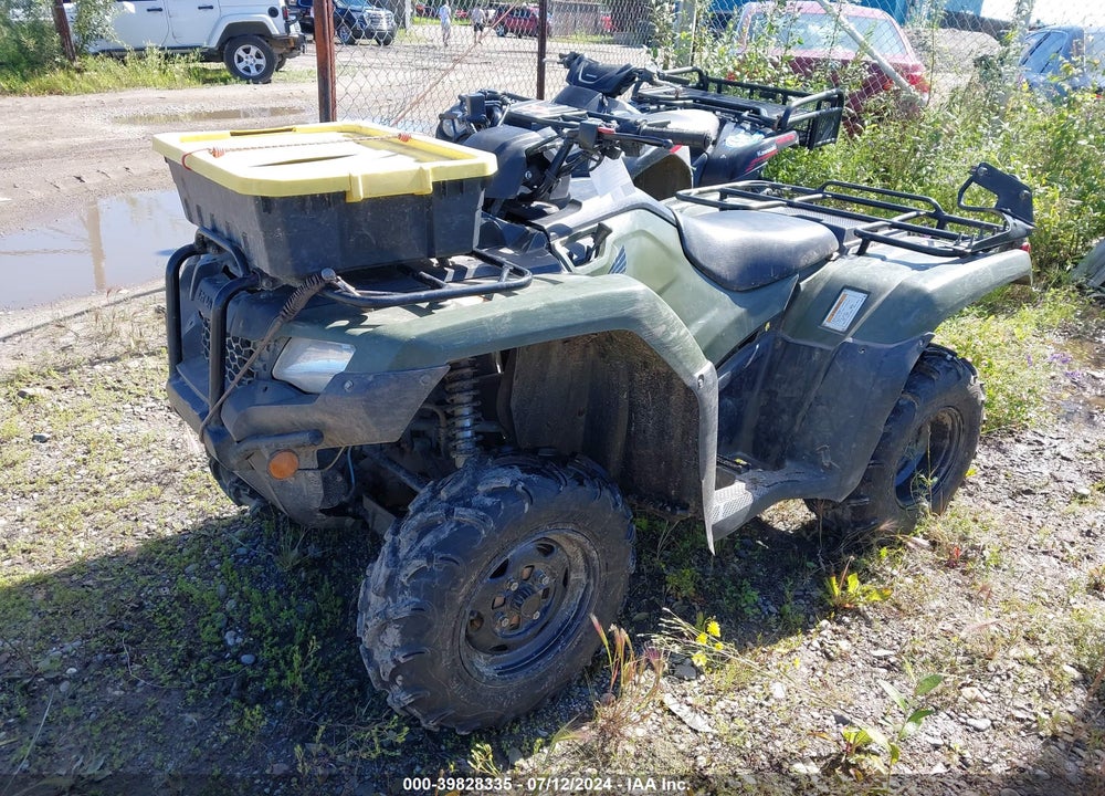 2019 HONDA TRX420 FM VIN: 1HFTE4033K4506763
