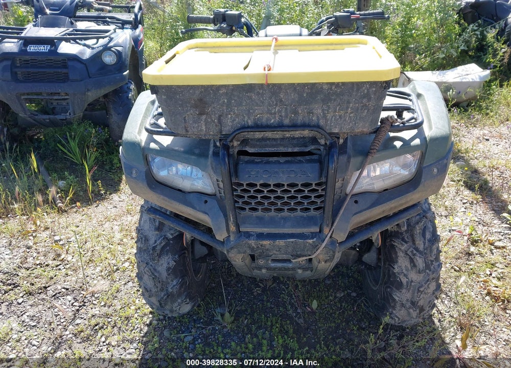2019 HONDA TRX420 FM VIN: 1HFTE4033K4506763
