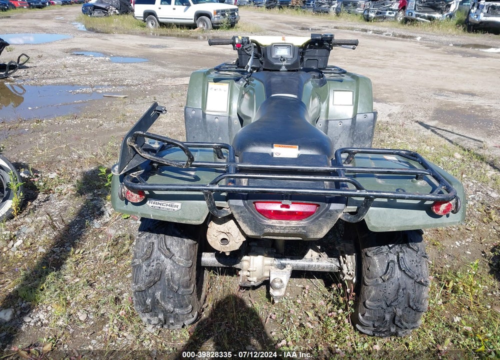 2019 HONDA TRX420 FM VIN: 1HFTE4033K4506763