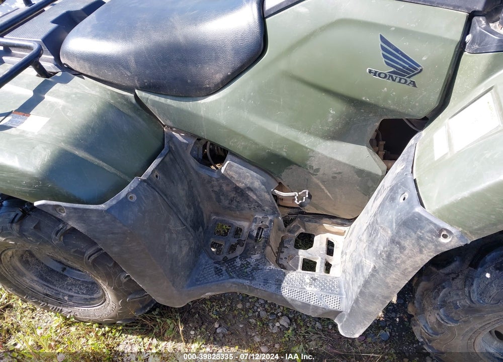 2019 HONDA TRX420 FM VIN: 1HFTE4033K4506763