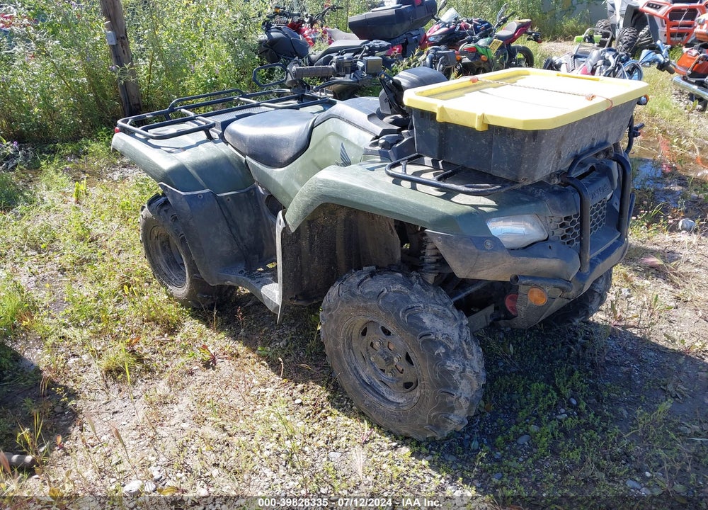 2019 HONDA TRX420 FM VIN: 1HFTE4033K4506763