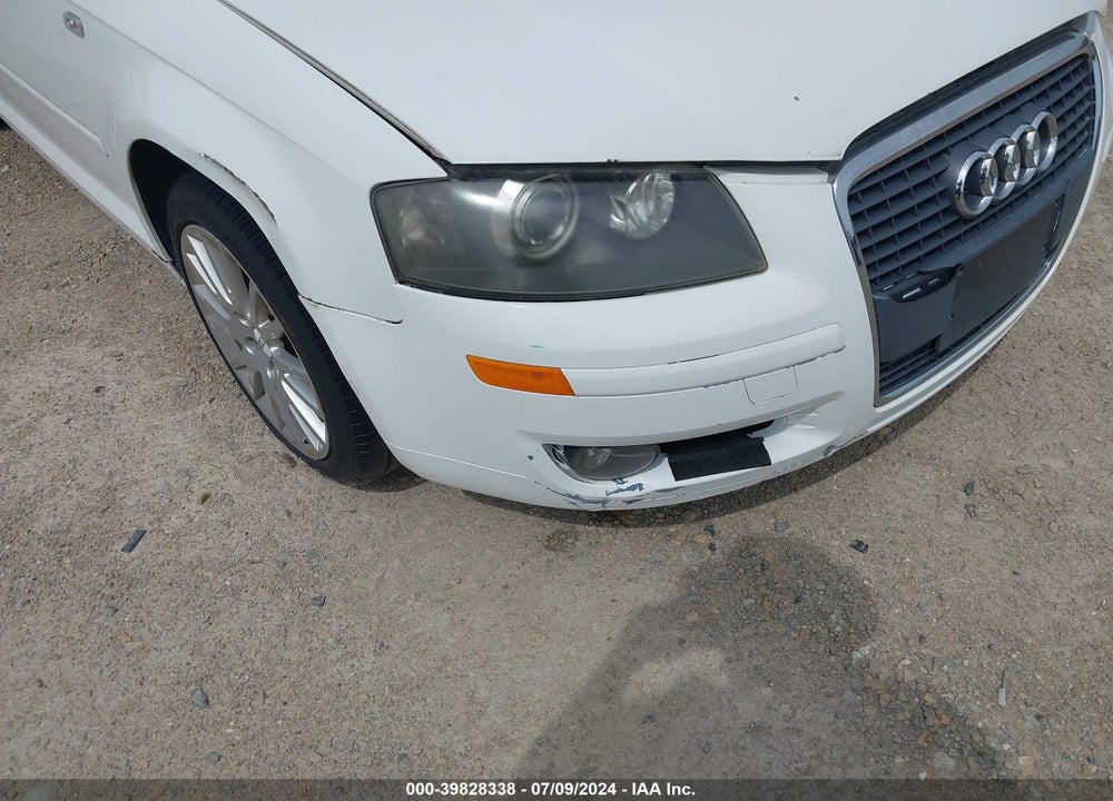 2007 AUDI A3 2.0T VIN: WAUNF78P77A139431
